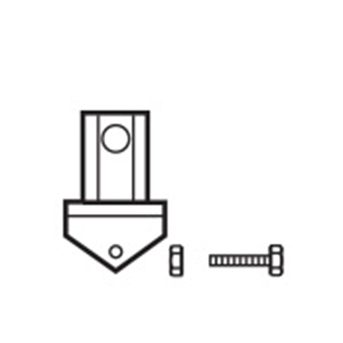 Pilot Bit Shank 1 5/8" Hex