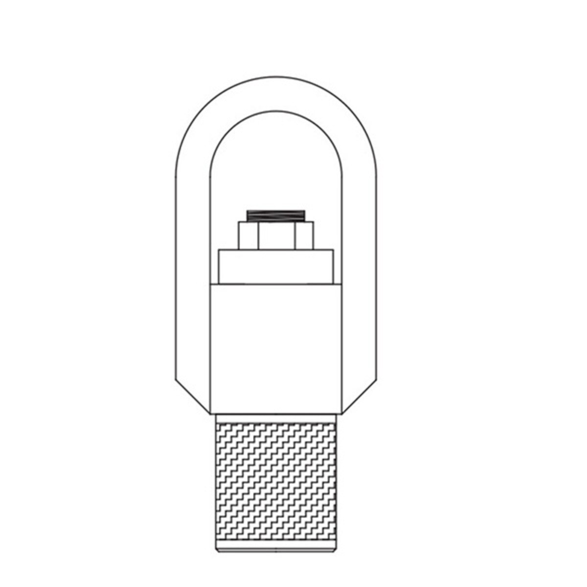 HW Casing Pin - Hoisting Plug Assembly