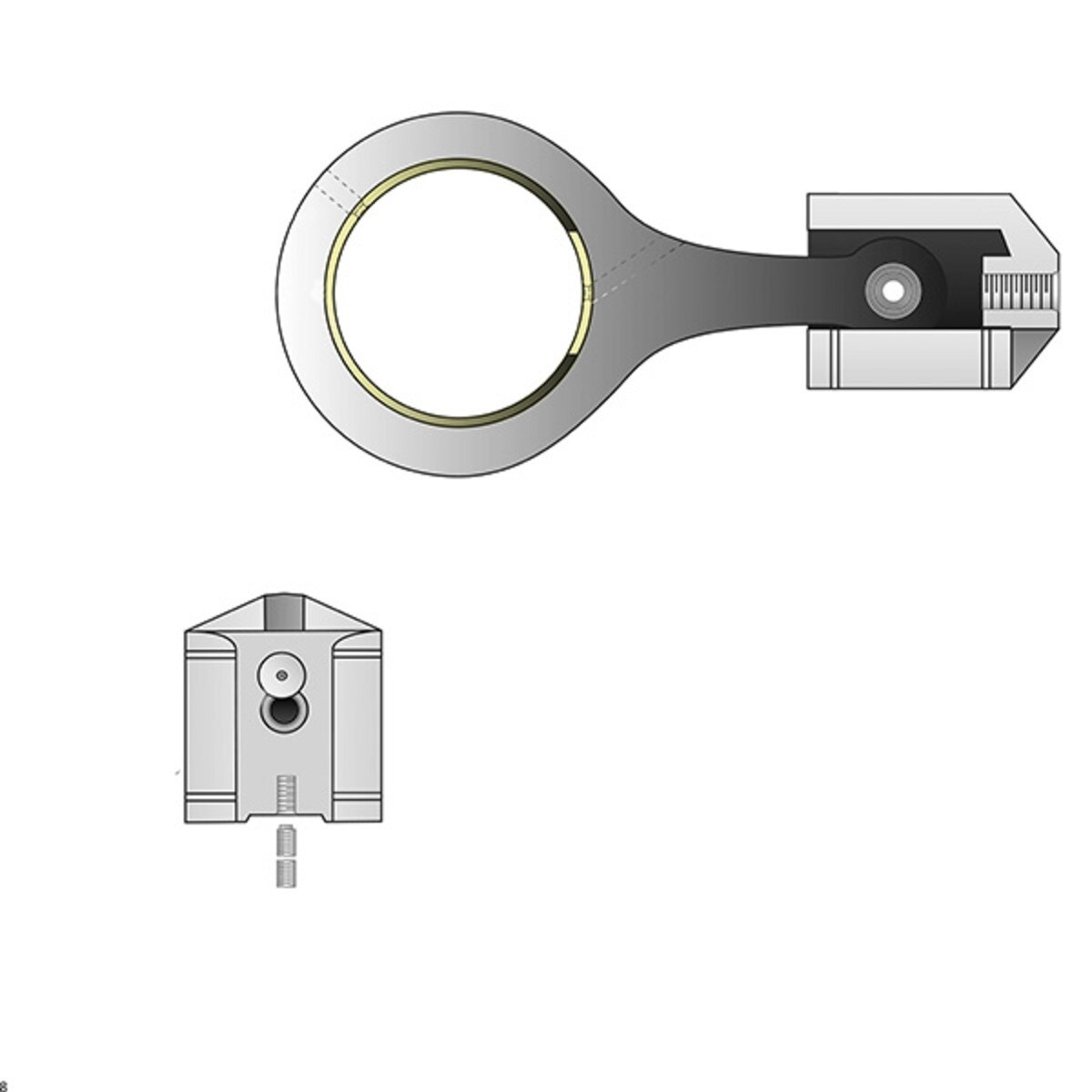 5" x 6" Duplex Pump Eccentric Bushing