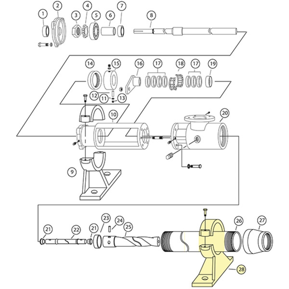 2L8 - Stator Support