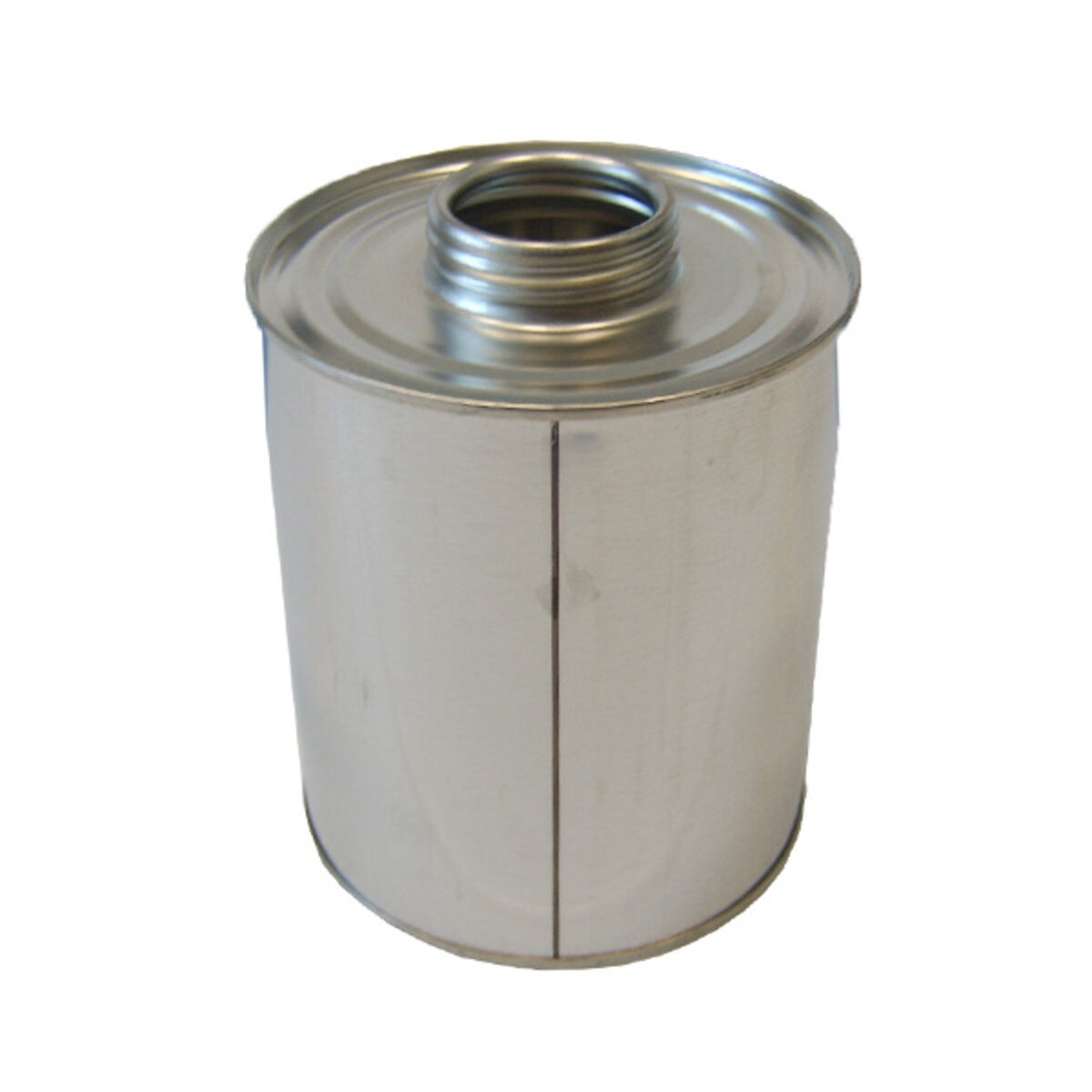 Empty Metal Quart Can