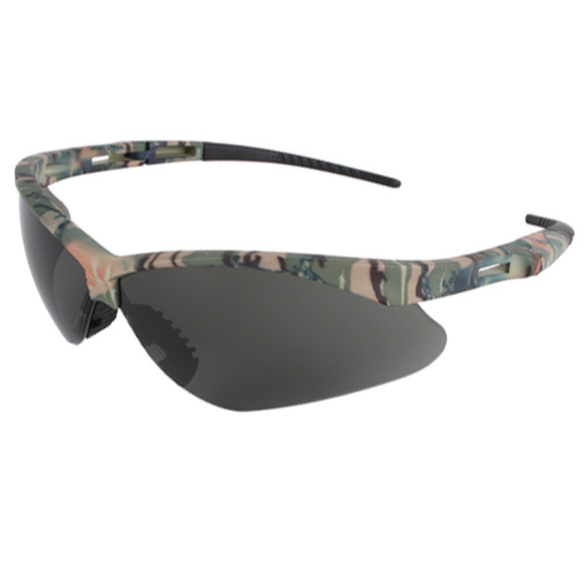 Camo Frame Grey Lens Safety Glasses