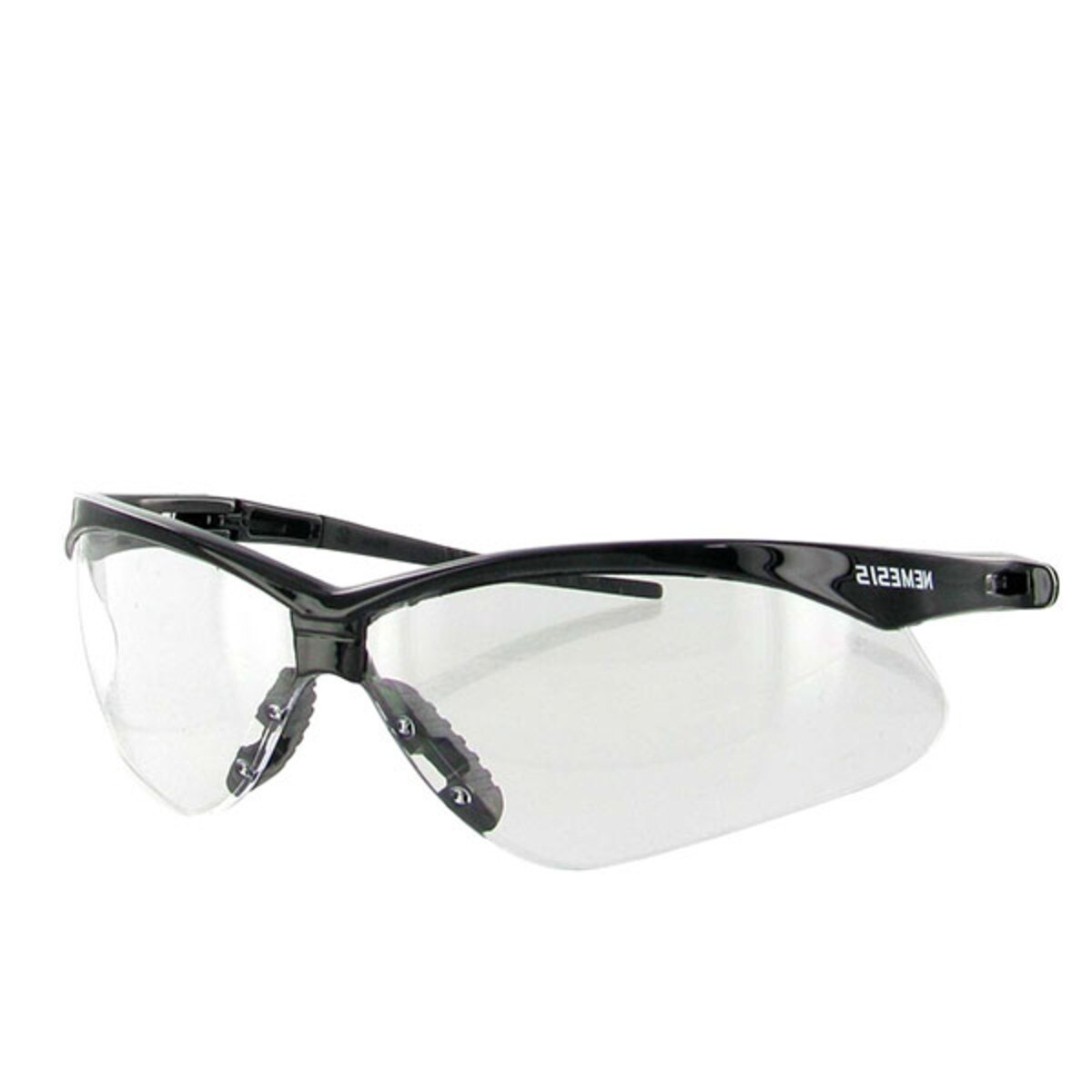 Nemesis Safety Glasses Clear Lens w/Cord