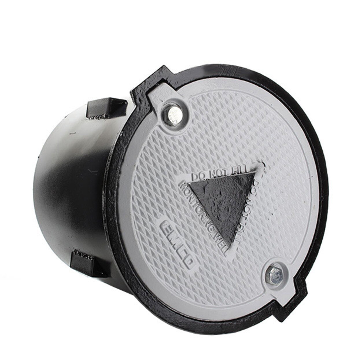 12" Bolt Down Watertight Manhole Cover w/ 12" Steel Skirt Weld